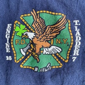 Firehouse Shirt Club February 2022 - FDNY Engine 16 & Ladder 7
